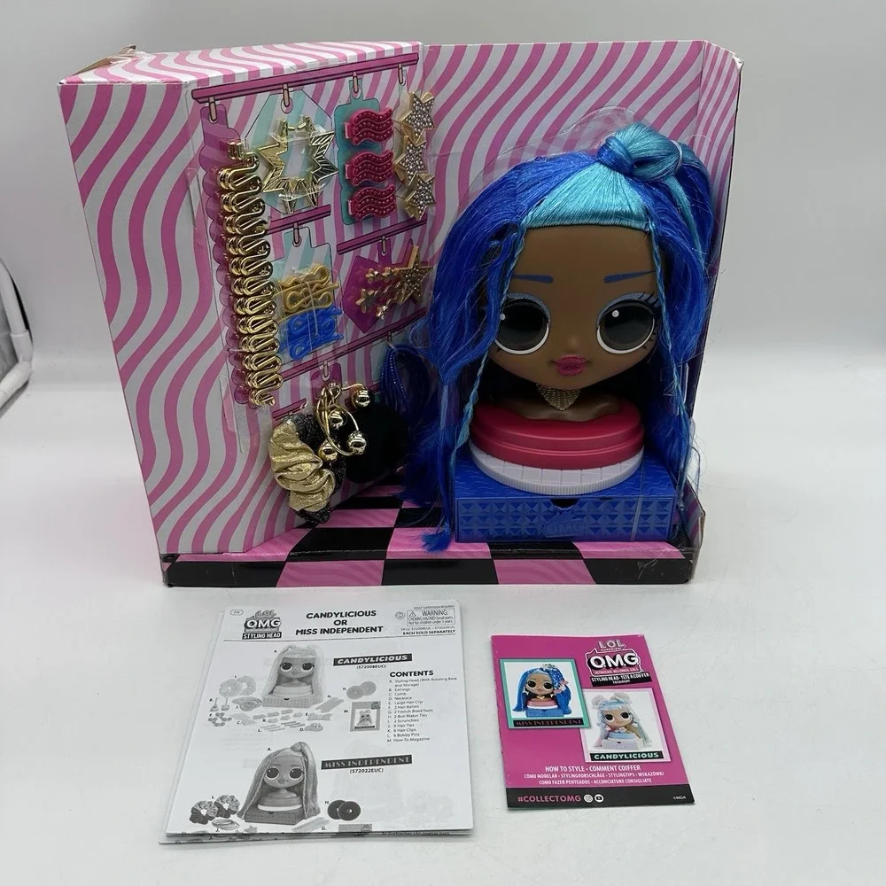 LOL Surprise! 572022 Miss Independent OMG Styling Head w/ Jewelry & Hair Acc.